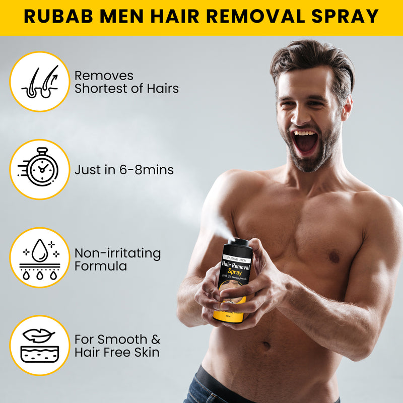 Hair Removal Foam Spray for Men