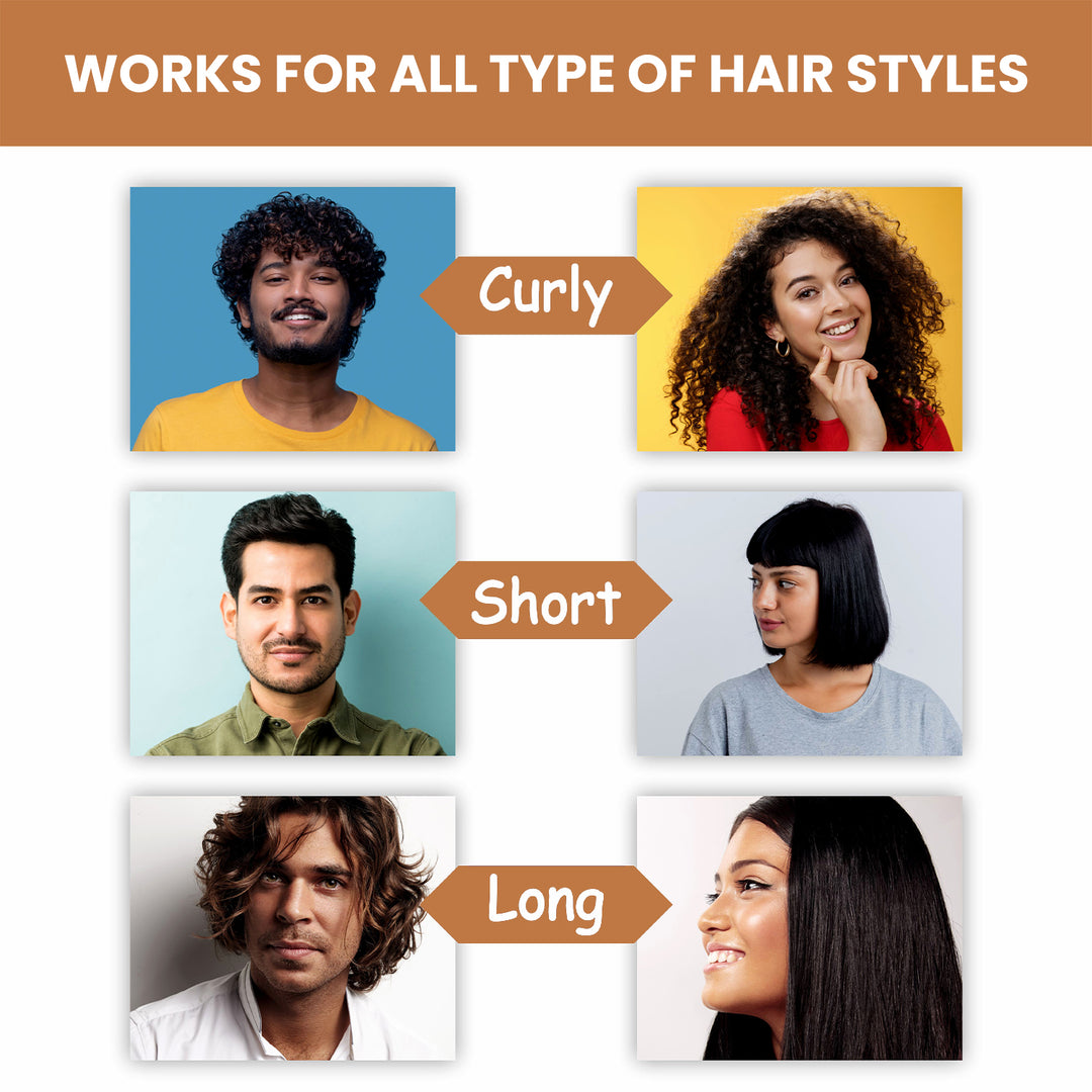 Premium Round Comb Roller Hair Brush with Natural Bristles