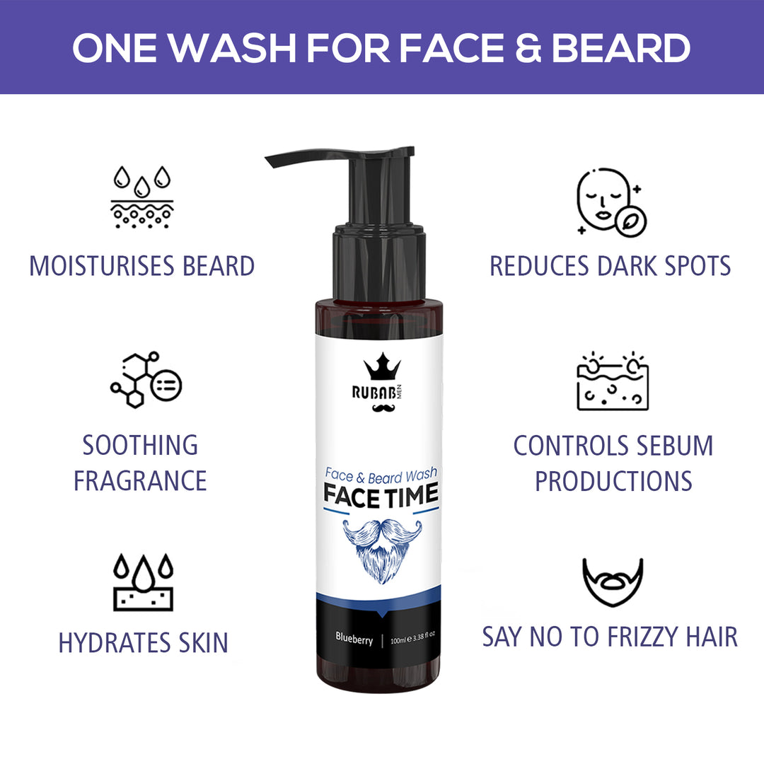 Refreshing Beard & Face Wash – 100ml