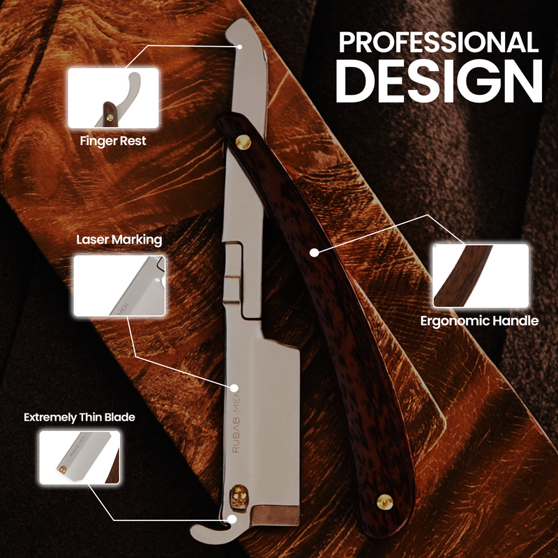 Professional Straight Razor Shavette for Men