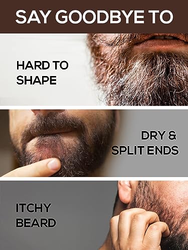 Travel Friendly Beard Brush for Men| Nylon Bristles