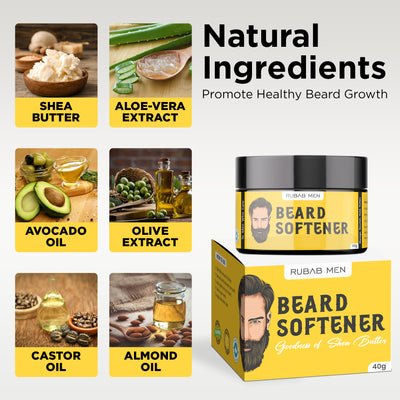 Premium 4-in-1 Daily Beard Care Kit for Men