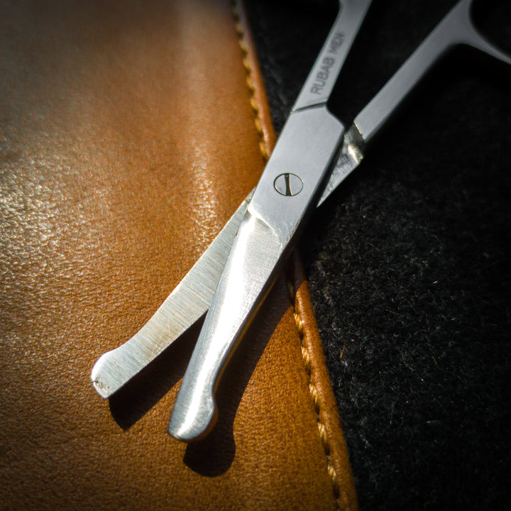 Round Safety Tip Grooming Scissor for Hair Trimming