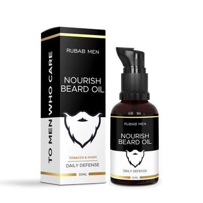 Nourish Beard Oil for Men| Better Shine, Itch-Free & Thick Beard| 30ml