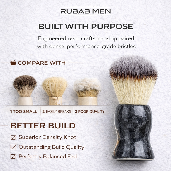 Luxury Shaving Brush - Bomber Edition