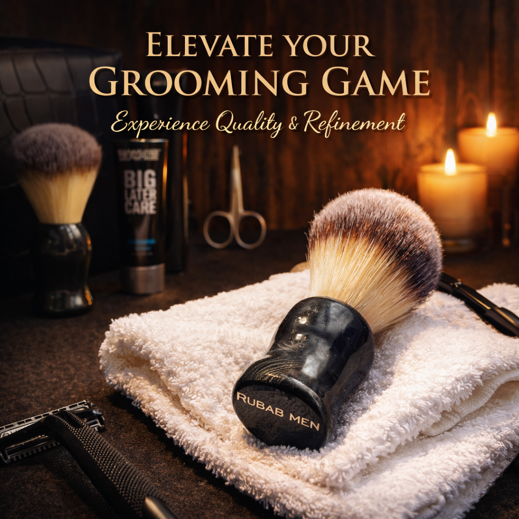 Luxury Shaving Brush - Bomber Edition