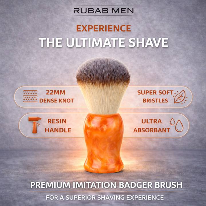 Luxury Shaving Brush – FireFly Edition