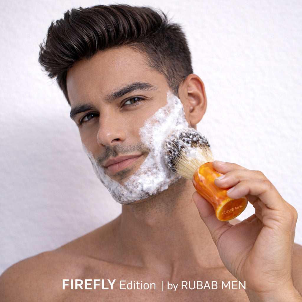 Luxury Shaving Brush – FireFly Edition