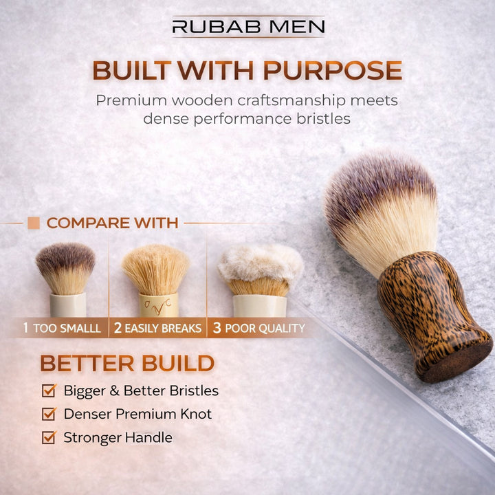 Luxury Shaving Brush - Leopard Edition