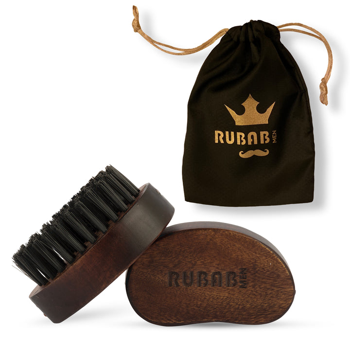 Travel Friendly Beard Brush for Men| Nylon Bristles
