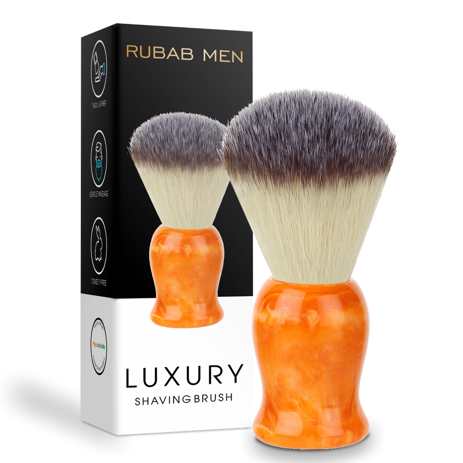 Premium Soft Shaving Brush with Cruelty-free Bristles