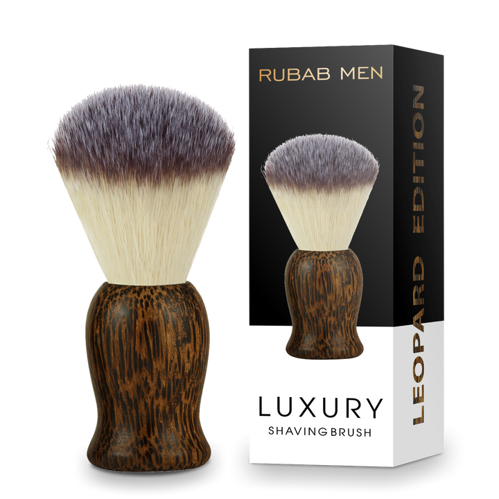 Luxury Shaving Brush - Leopard Edition