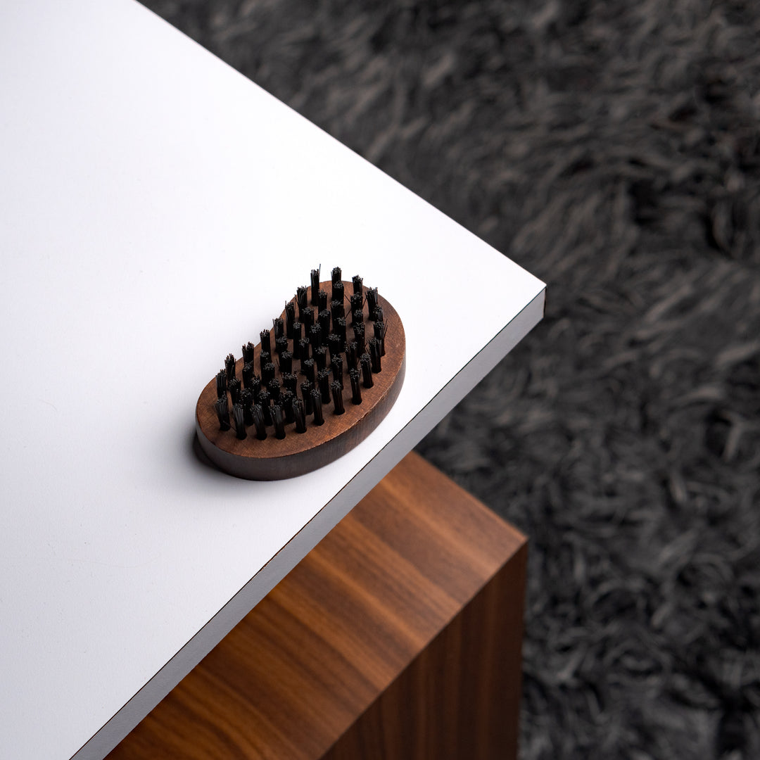 Travel Friendly Beard Brush for Men| Nylon Bristles