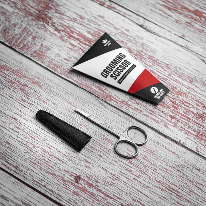 Round Safety Tip Grooming Scissor for Hair Trimming