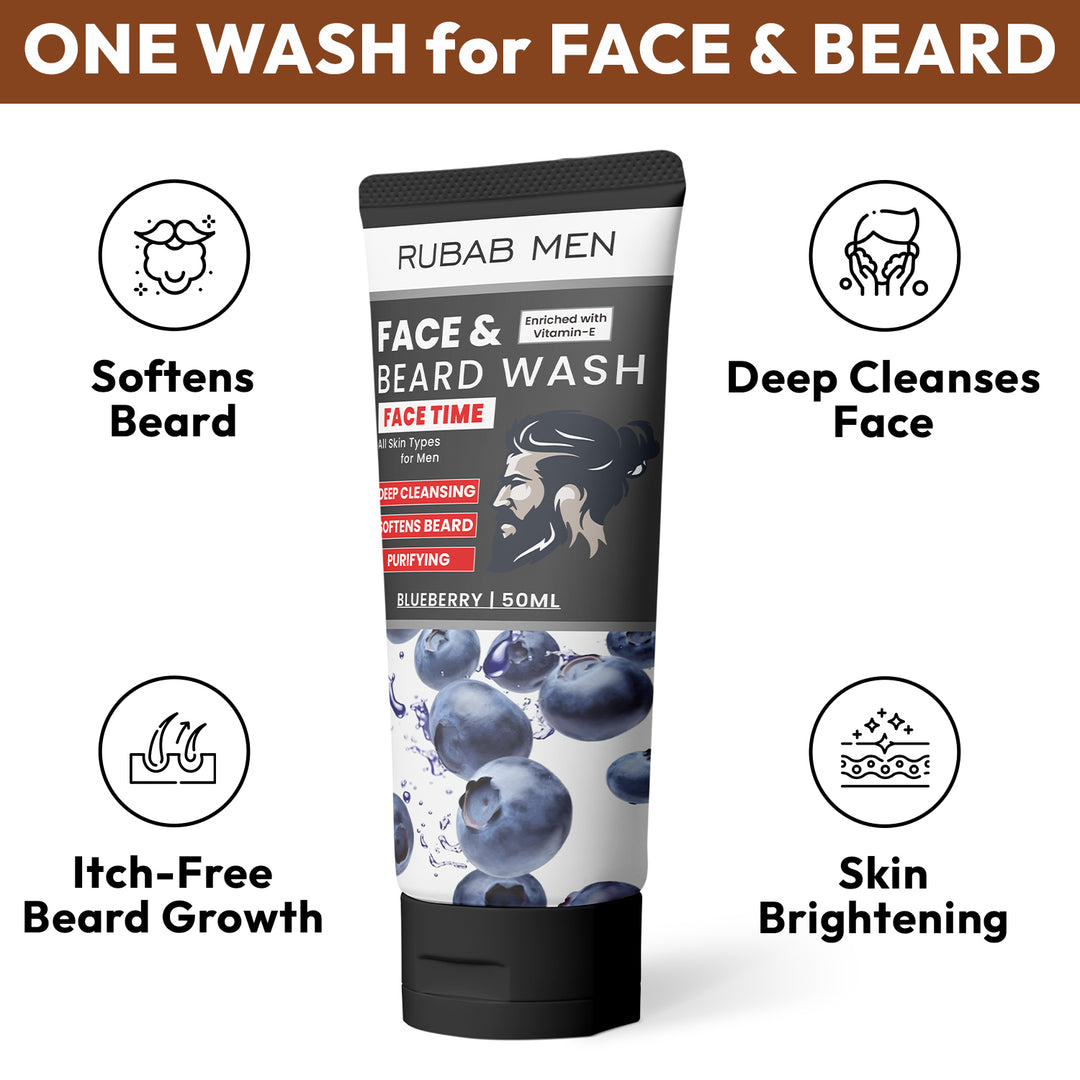 Refreshing Beard & Face Wash – 100ml
