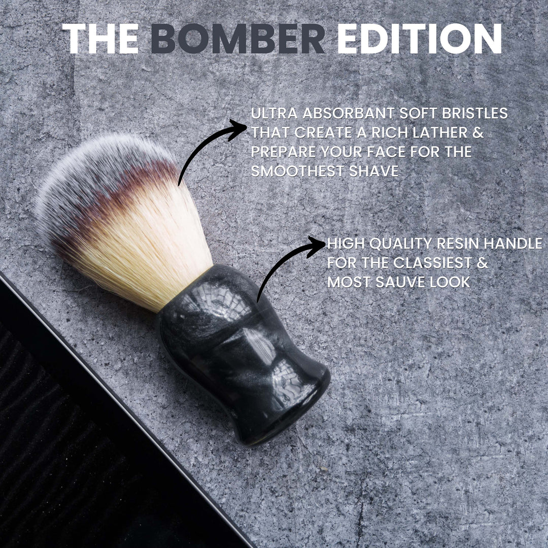 Luxury Shaving Brush - Bomber Edition