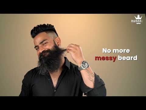 100% Natural Bristles Premium Beard Brush