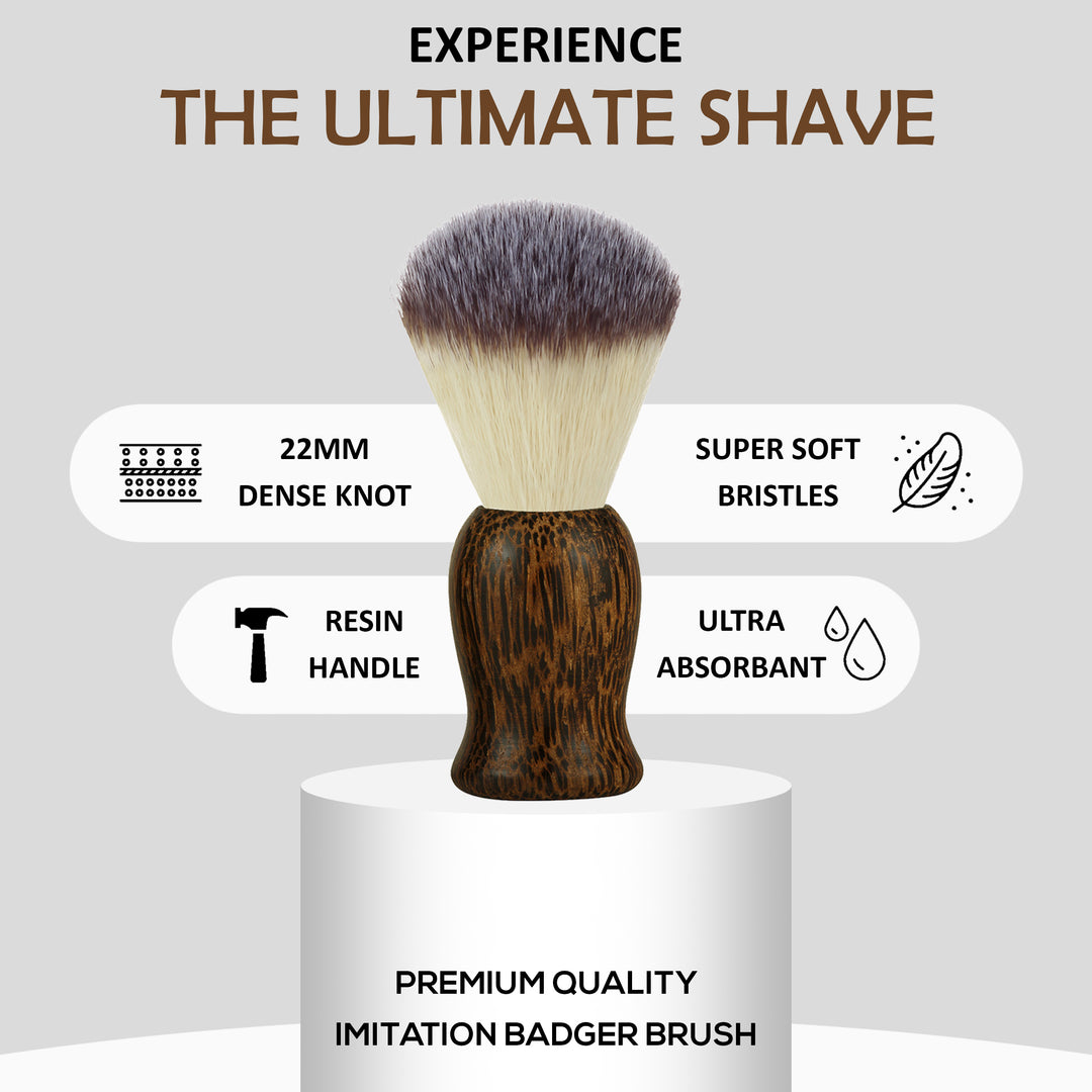 Luxury Shaving Brush - Leopard Edition