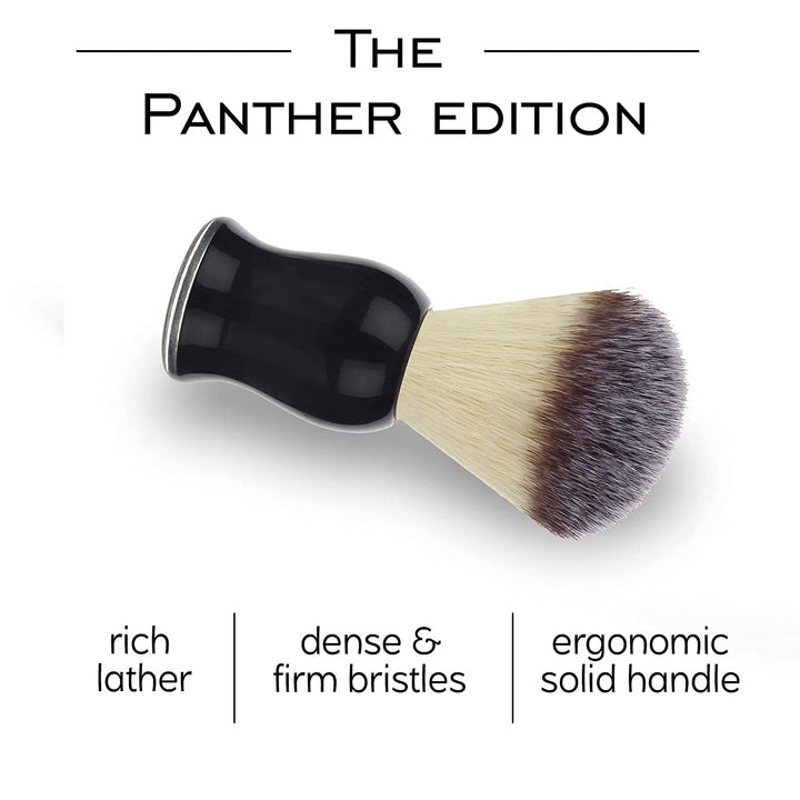 Luxury Shaving Brush - Panther Edition