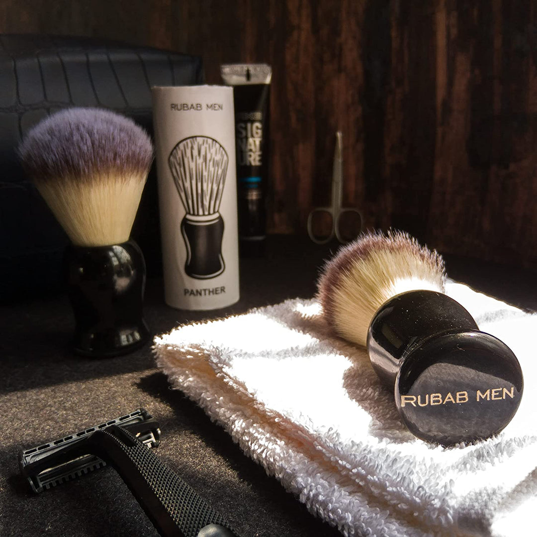 Luxury Shaving Brush - Panther Edition