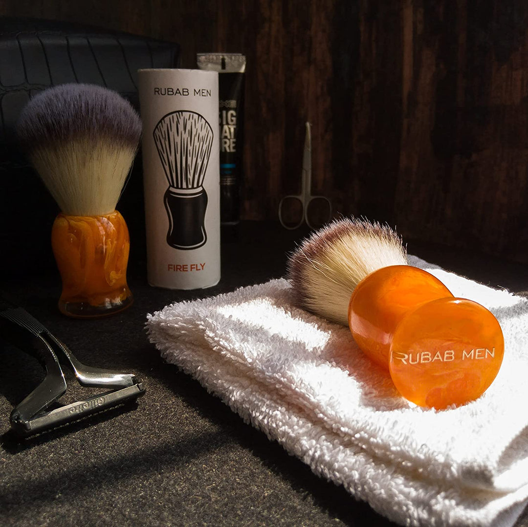 Luxury Shaving Brush – FireFly Edition