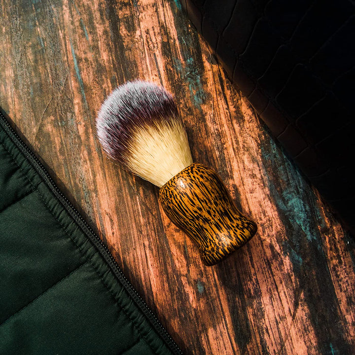 Luxury Shaving Brush - Leopard Edition