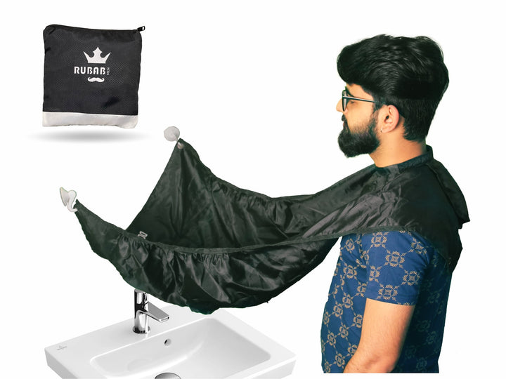 Beard Shaving Apron Cloth for Trimming at Home