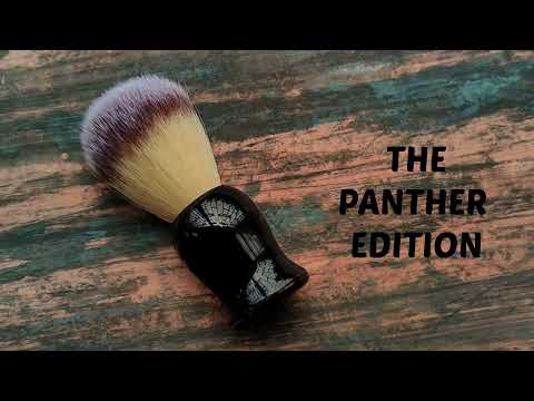 Luxury Shaving Brush - Panther Edition