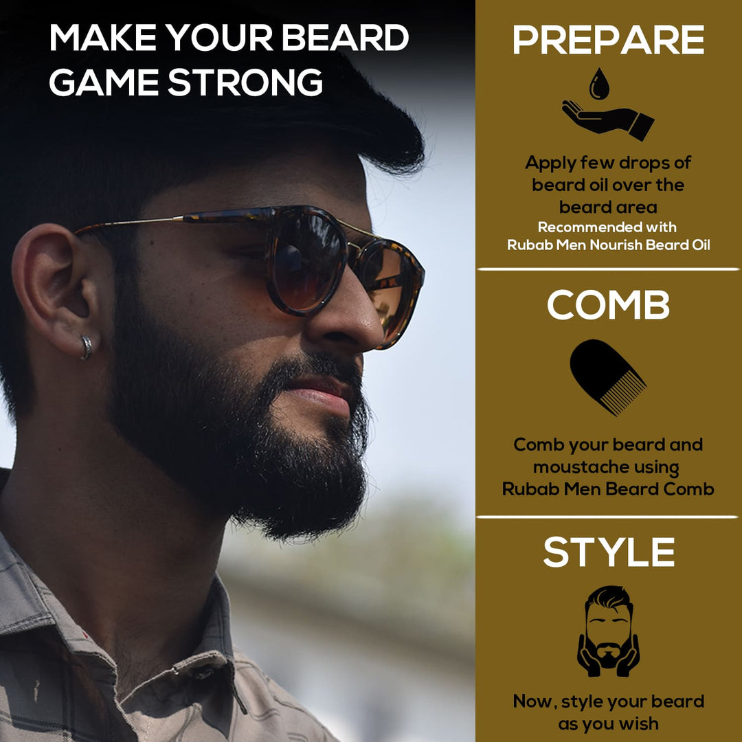 Daily Care Beard Grooming Kit (Set of 3)
